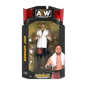 AEW JOE SAMOA action figure Unrivaled Collection ALL ELITE WRESTLING 2023 NEW